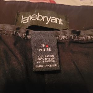LANE BRYANT black size 26 pants